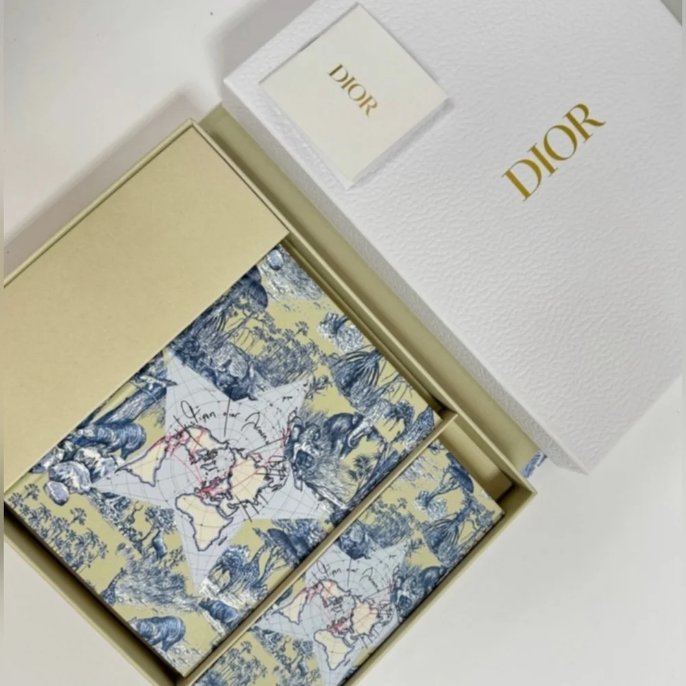 DIOR Around the World Stationary/Notebook Set NWT